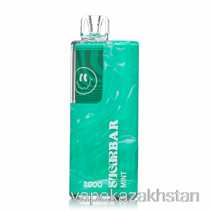 Vape Smoke Sugar Bar SB8000 0% Zero Nicotine Disposable Mint